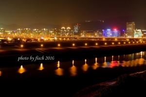 民權大橋遠眺內湖科學園區