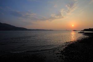 淡水的夕陽