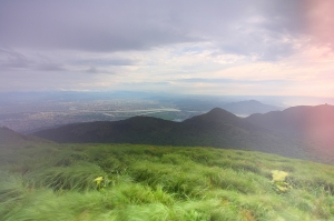大屯山之風真的有夠大