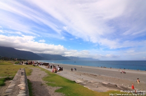 花蓮七星潭拍戰鬥機F-16~