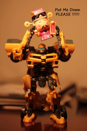 大黃蜂 vs 財神爺