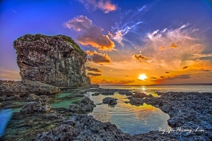 20131018船帆石及月夜風高的滿洲鄉海景 for 思銳T-025X腳架(二)