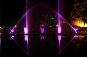 清境瑞士小花園水舞秀