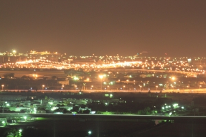 大岡山試拍夜景