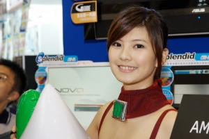 2008電腦應用展 AMD SHOW GIRLS