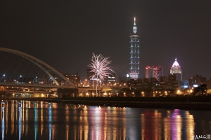 2013台北101跨年煙火