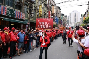 在板橋遇見北港媽祖真幸福！