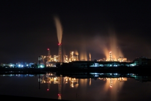 龍德工業區夜曝