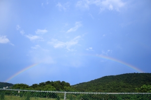 有彩虹!!