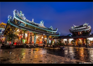 ::: 夜影。大龍峒保安宮 :::　 by 鄉民