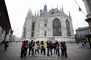 [義起蜜月去] Day 4 登上米蘭大教堂的頂點