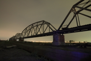 舊鐵橋的晨曦-殘念