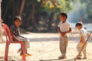 吳哥窟。人文風情