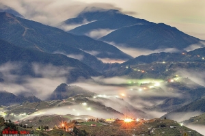 台中和平鄉 風起雲湧福壽山
