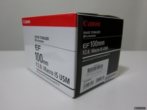 EF100mm F2.8L MACRO IS USM 新百微.新包裝