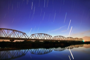 幸運的高屏溪舊鐵橋之行