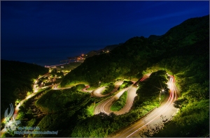 金水公路．日出雲彩＆車軌