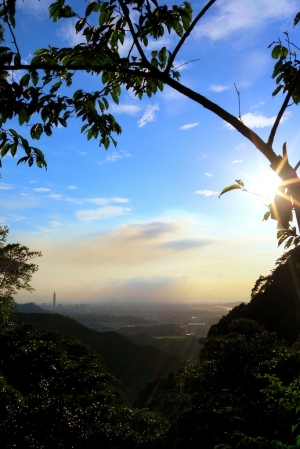 汐止大尖山&nbsp;&nbsp;黃昏