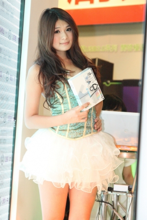 2011台北電腦應用展 show girl (1)多圖
