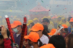 白沙屯媽祖進香回鑾之鞭炮篇