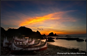 東清灣日出@毒魔兔