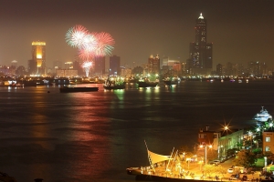 2012高雄燈會煙火--旗津燈塔篇--