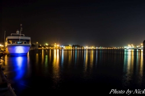 杜拜渡船頭夜景 - Al Ghubaiba Water Transportation