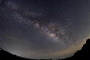 合歡山鳶峰的星空