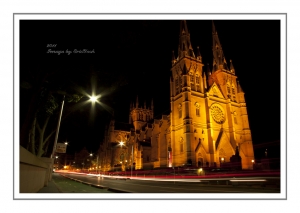 夜拍St Mary's Cathedral