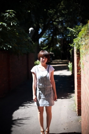 Rachel。中原大學。烈陽高照的午後