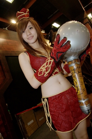 2010 台北電應展 鍋貼妹