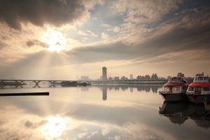 大稻埕碼頭雲彩