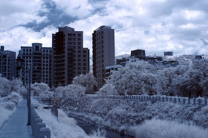 300D 改IR 初試外拍