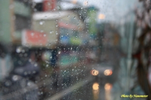 台中街頭淹水實錄