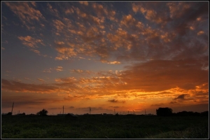 夕陽西下