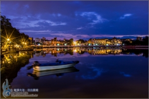 龍潭大池．日出晨曦