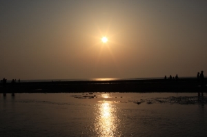 永安漁港"夕陽"