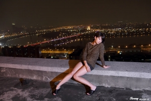 專屬模特...神秘景夜拍