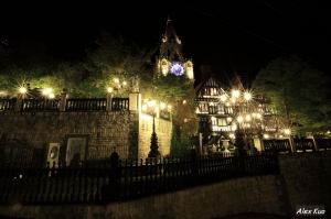 夜曝清境老英格蘭莊園