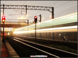 夜拍火車(軌)