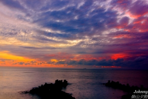 高雄柴山夕陽