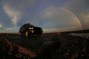 ~彩虹魚眼~當彩虹遇上魚眼
