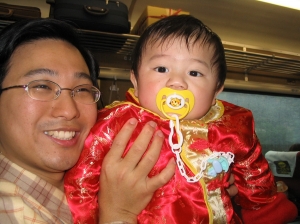 第一次坐火車回外婆家過年