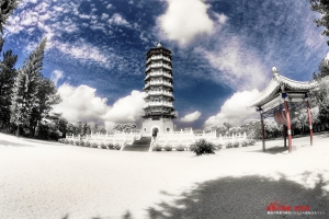 南投魚池 映象慈恩塔