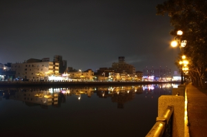 台南運河夜拍