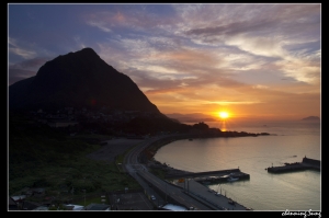 [風景]金瓜石海灣夕景‧山城夜景.
