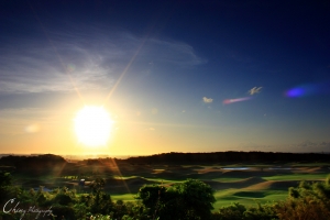 風景舊作重發 大古山夕陽