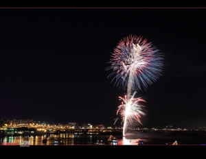 "初拍"大稻埕煙火
