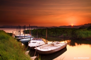 社子島 縮時攝影 (補上夕照一張流)