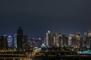 台中市的夜（一張）